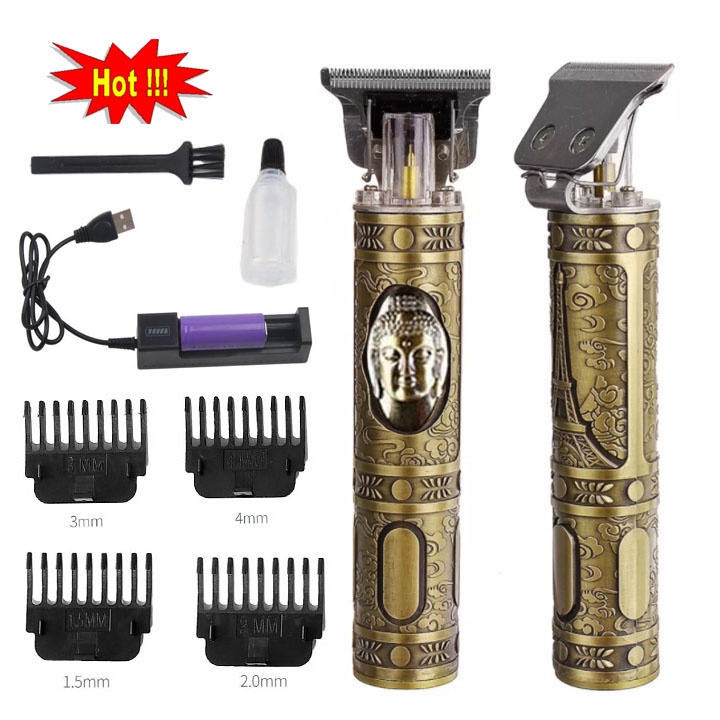 Tông đơ cắt tóc chuyên nghiệp VINTAGE T9 điêu khắc và tạo kiểu tóc đơn giản, Thích hợp cho tiệm làm tóc và sử dụng tại nhà