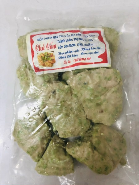 Chả cốm hà nội dẻo thơm gói 500g