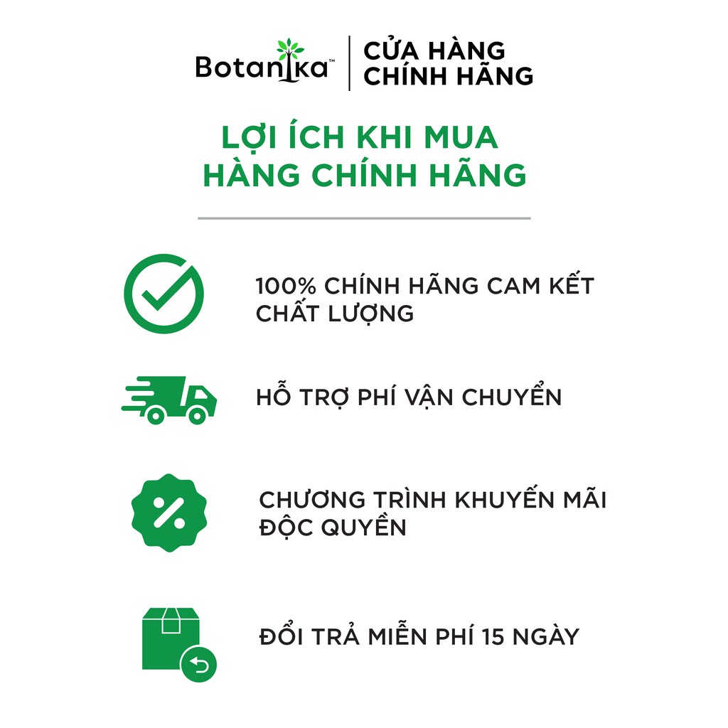 Bộ 2 Nước rửa rau Botanika 500ML