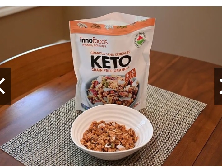 Ngũ Cốc ăn kiêng Granola Innofoods- túi zip (eat clean, keto, gymer)