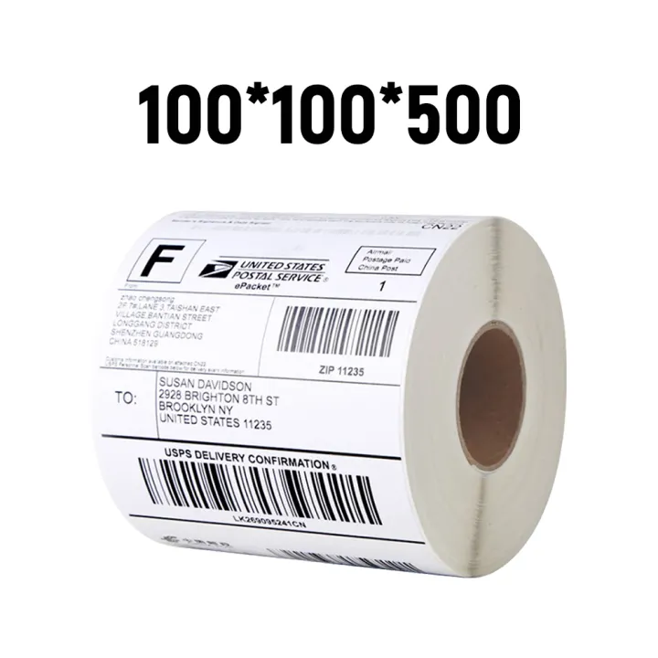 shipping label sticker paper
