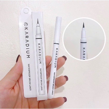Kẻ mắt nước Karadium Waterproof Brush Liner Black