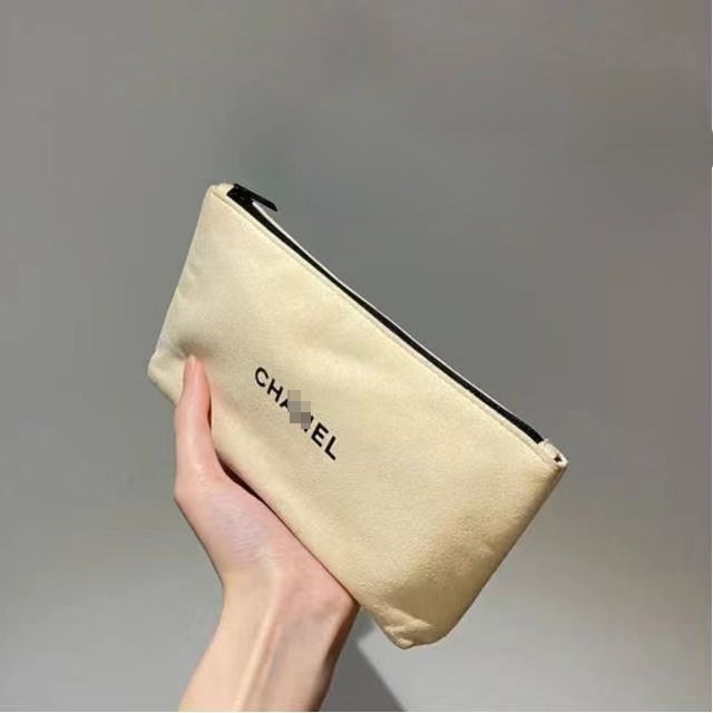 Suede makeup outlet bag