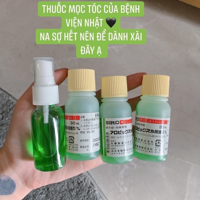[ SIÊU HOT ] Tinh Chất Thảo Dược Kích Mọc Tóc SATO Arovics 30ml NHẬT BẢN