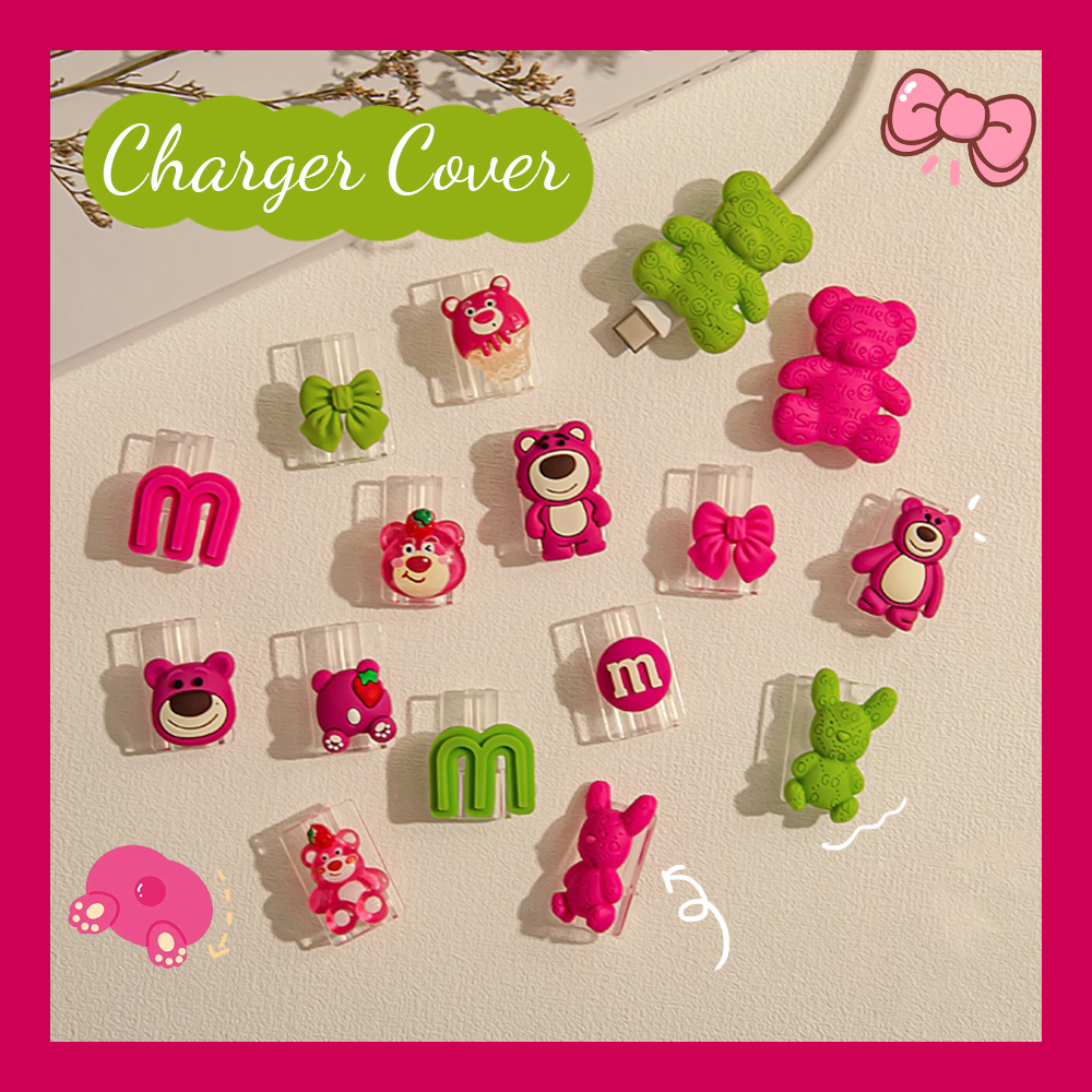 Charger Cover Protector Cord Protector For Charger for iPhone 18/20W Cable Winder Clip Data Cable Holder Ties Charging Data Protector Usb Charger Cord Management Cable Organizer