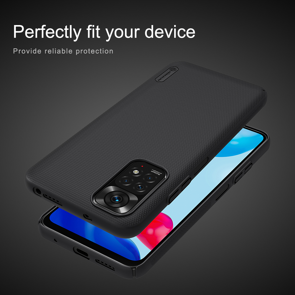 Nillkin Hard PC Case for Redmi Note 11 4G Note 11s Note 11 Pro Note 11 Pro Plus Note 11E Note 10 Pro 4G 5G  Note 10 Pro Max Note 10 5G Redmi 10 2022 10 Prime Phone Cases Luxury Frosted PC Hard Protection Back Cover