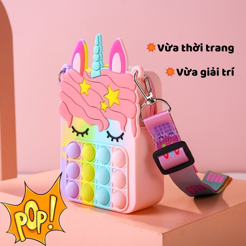 TÚI ĐEO POP IT MINI XINH XẮN CHO BÉ