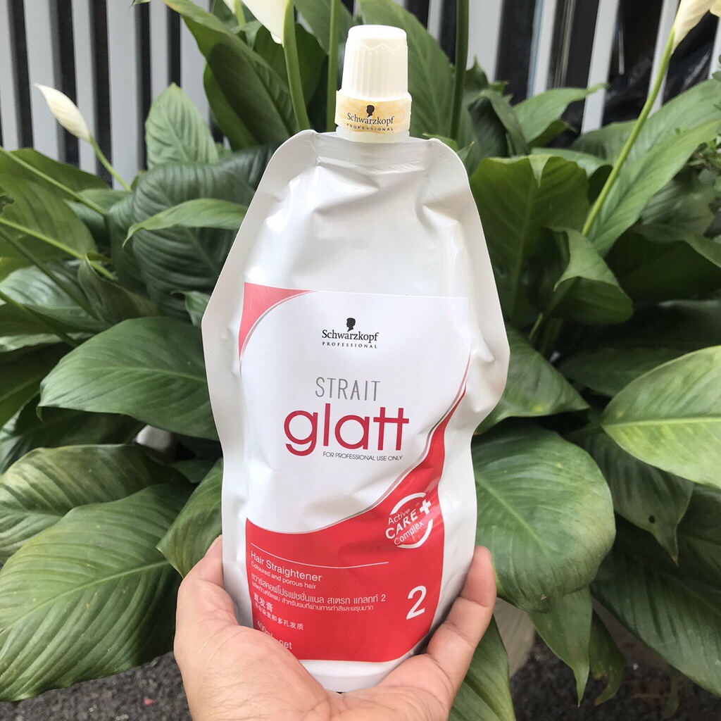 [HCM]Thuốc duỗi tóc Schwarzkopf Glatt 400mlx2 ( Thái Lan) ( nguyên cặp)