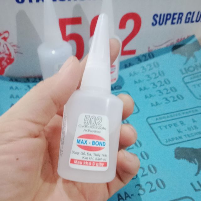 Keo dán 502 đức anh 50ml,100ml
