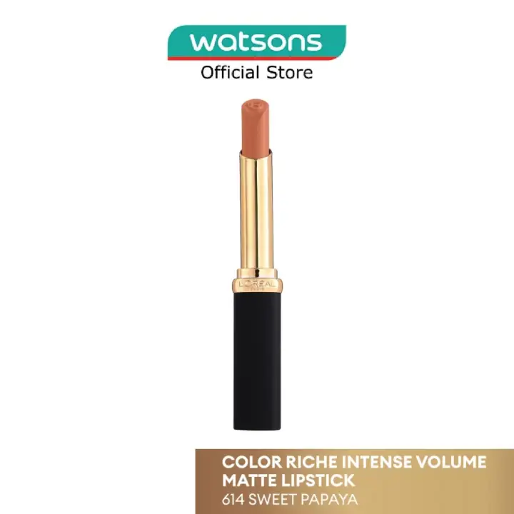 L'OREAL Paris Color Riche Intense Volume Matte Lipstick (614) Sweet Papaya 32g