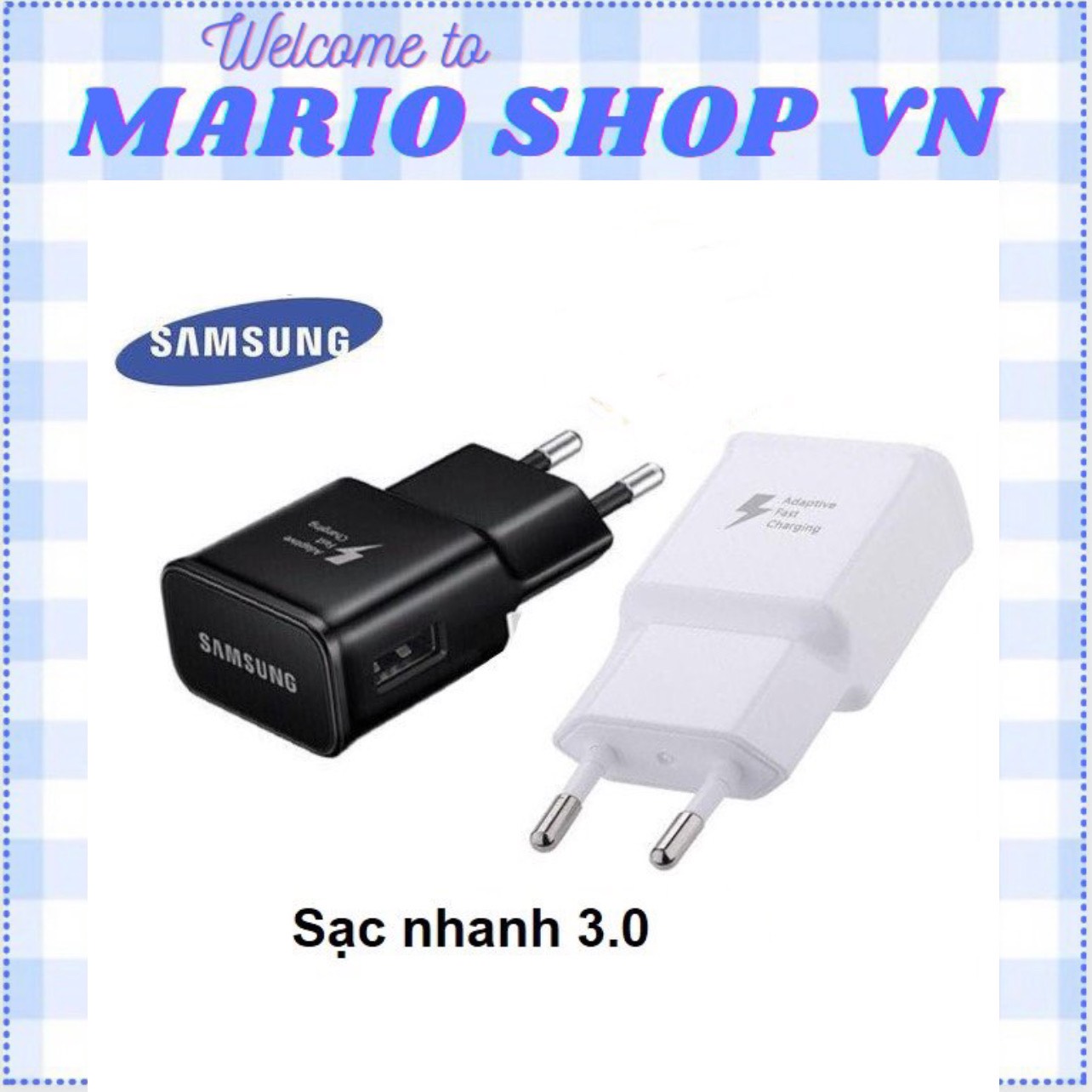 Củ sạc nhanh Sam sung chuẩn 3.0 new