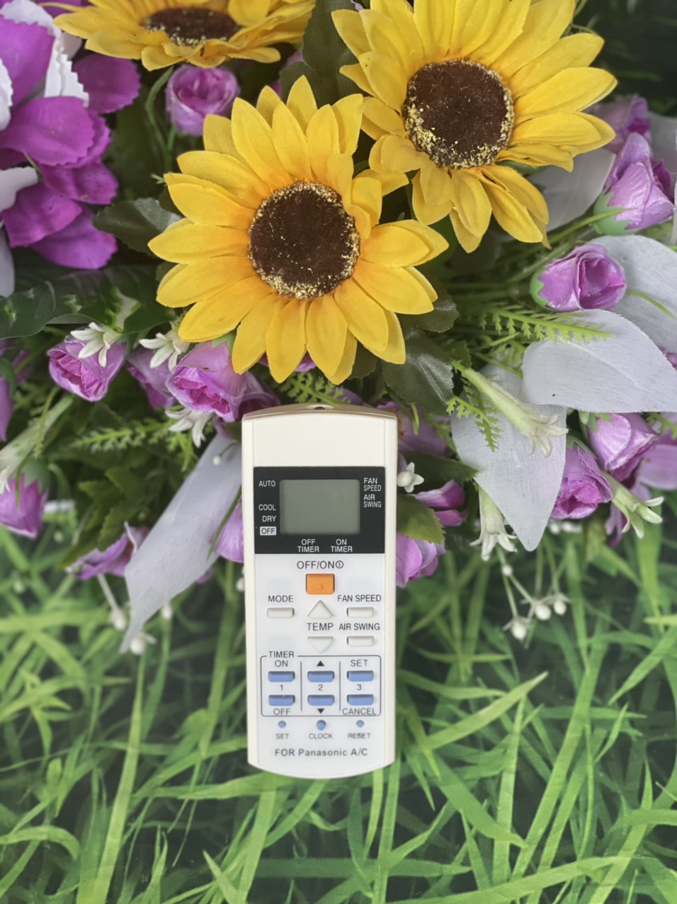 Remote máy lạnh Panasonic- bảo hành 03 tháng- Tặng pin