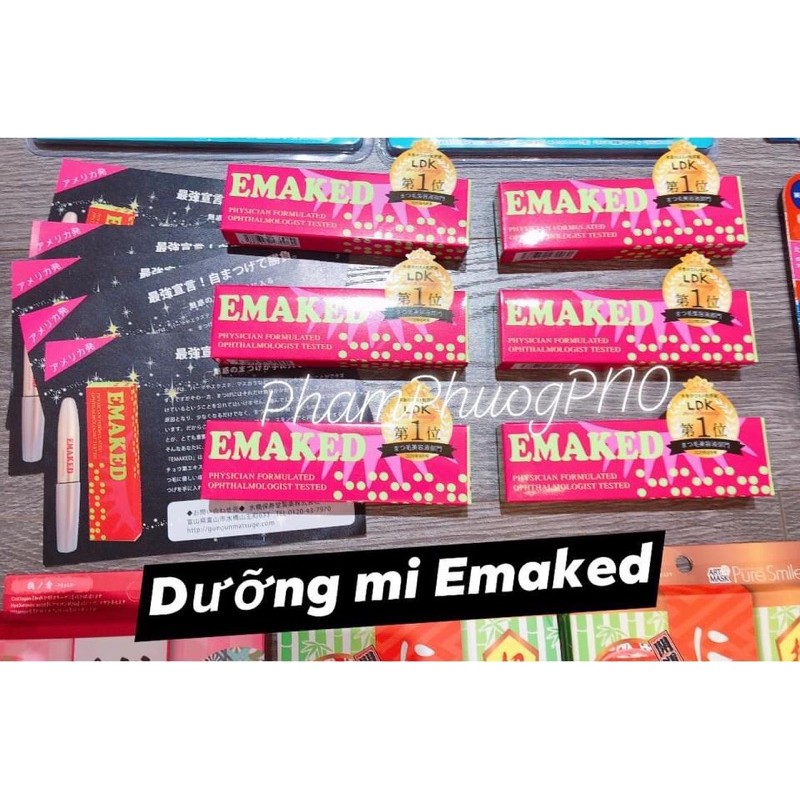 Dưỡng mi EMAKED - nội địa Nhật