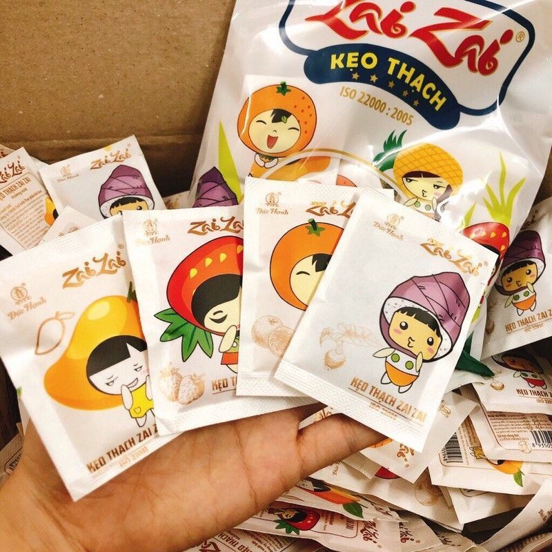 Kẹo thạch Zòn Zai, Zai zai Duy Phát gói 400g