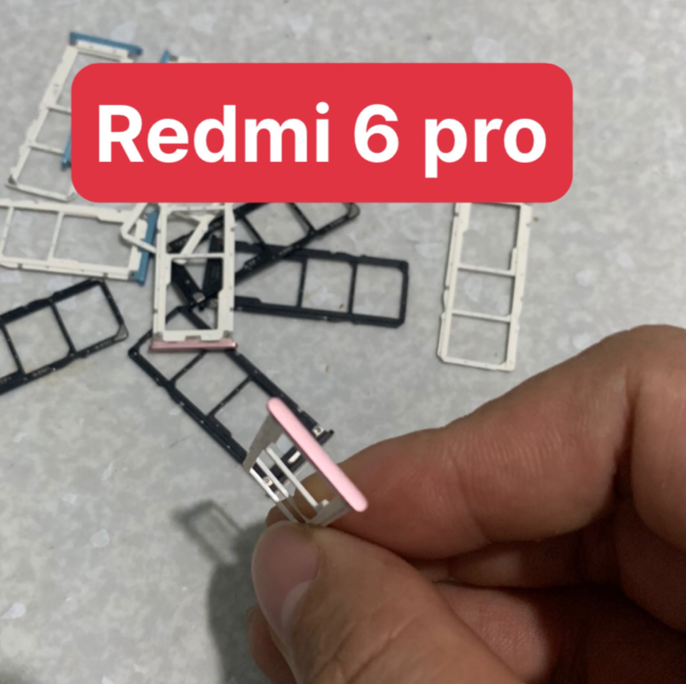 khay sim xiaomi Redmi 6 pro / xiaomi mi A2 lite