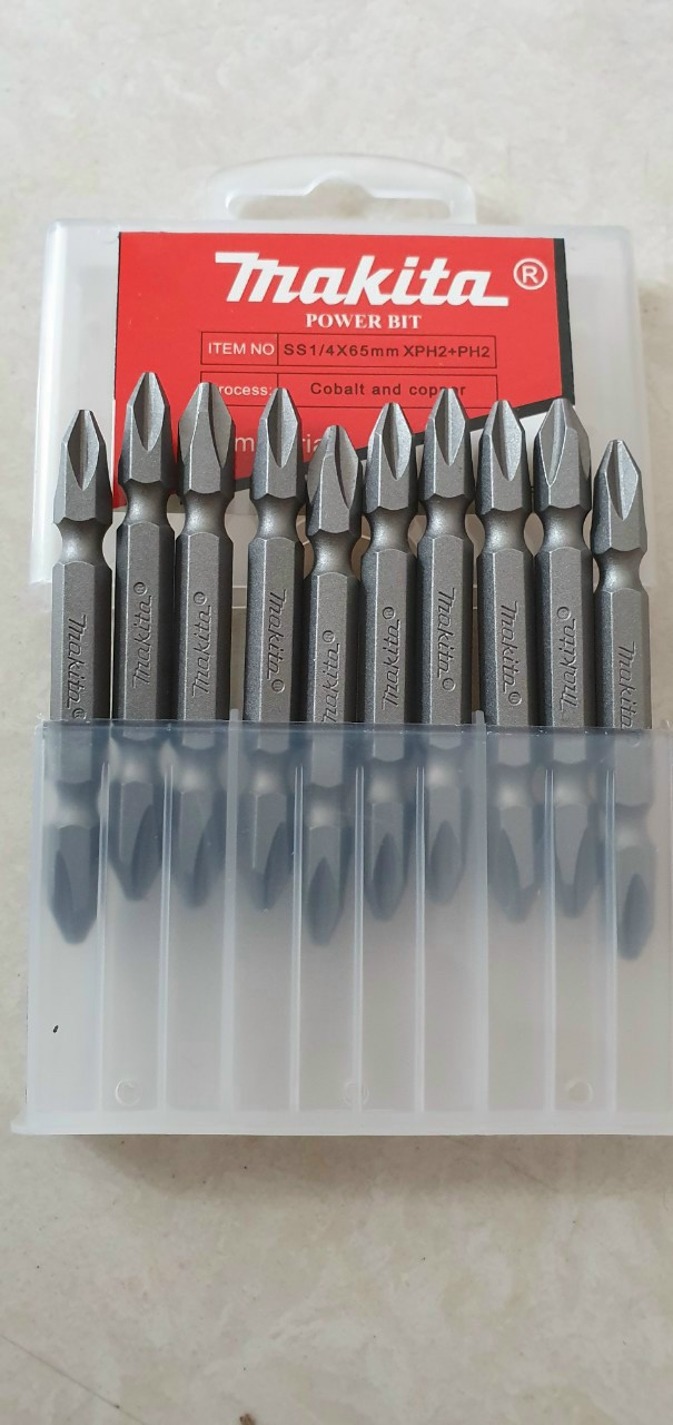 Đầu bắn vít bake MAKITA ss1\4x65mm
