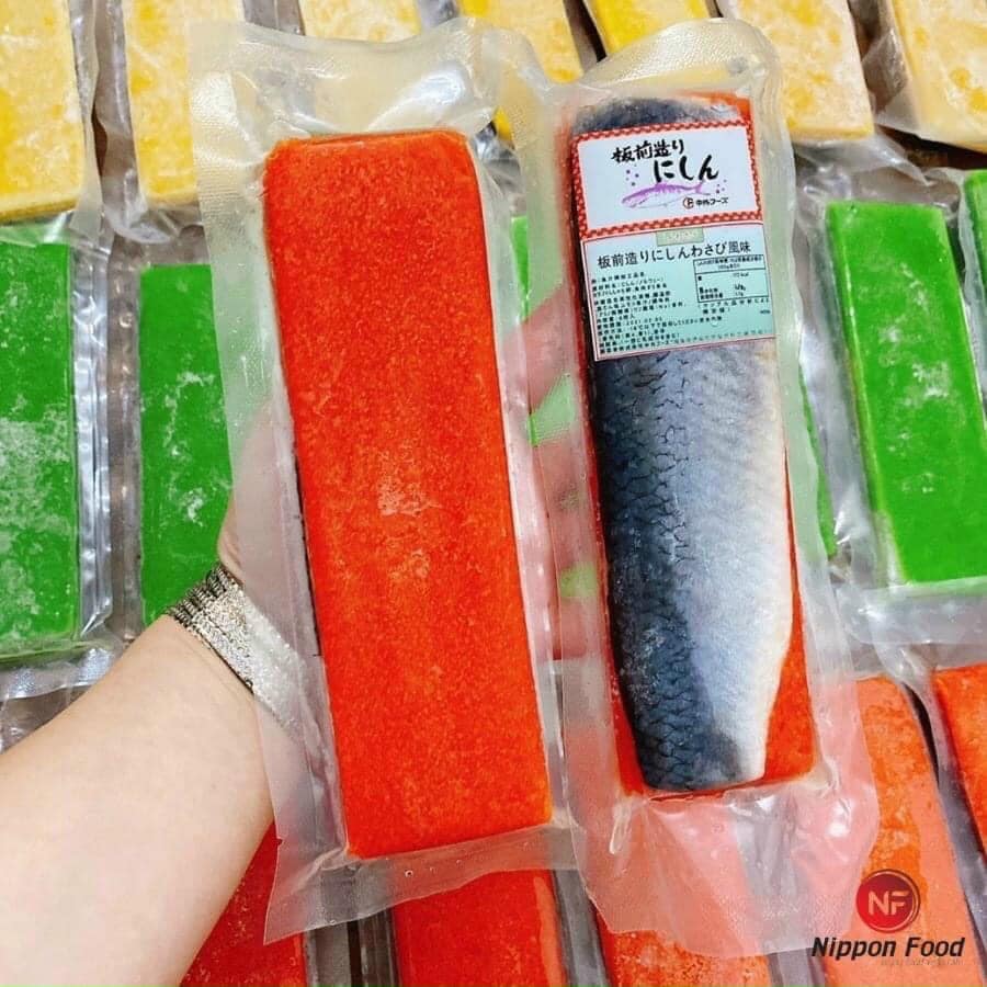 Set 2 thanh cá trích ép trứng nissi nhật bản , ẵm thực sashimi