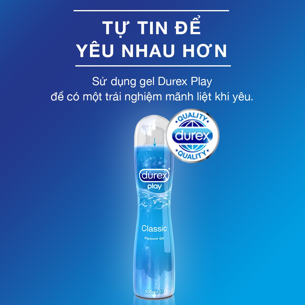 Gel bôi trơn Durex  classic 100ml [ che tên sản phẩm khi giao ]