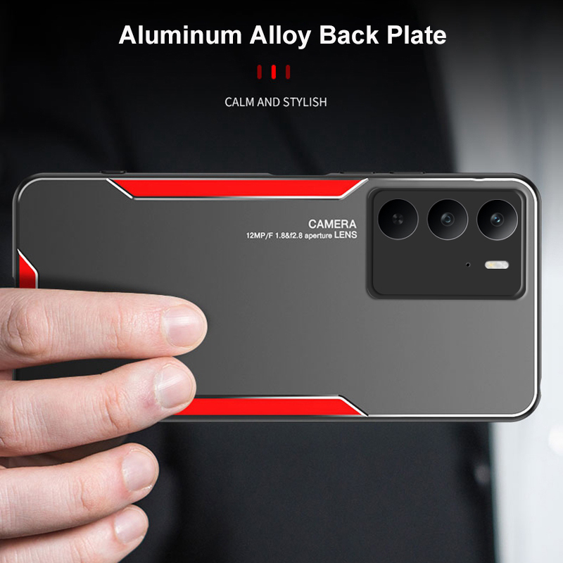 For Realme C71 Phone Case Heat Dissipation Metal Frame Ultra-thin Heat ...