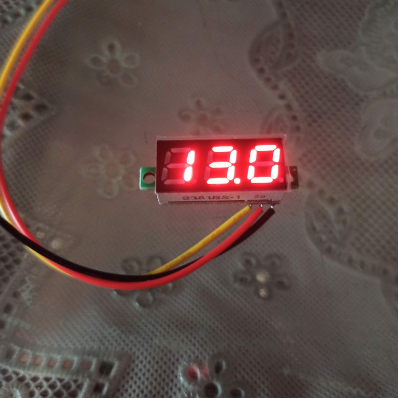 Đồng hồ Volt mini 0.28 inch 3 dây đo điện áp DC 0 - 100V