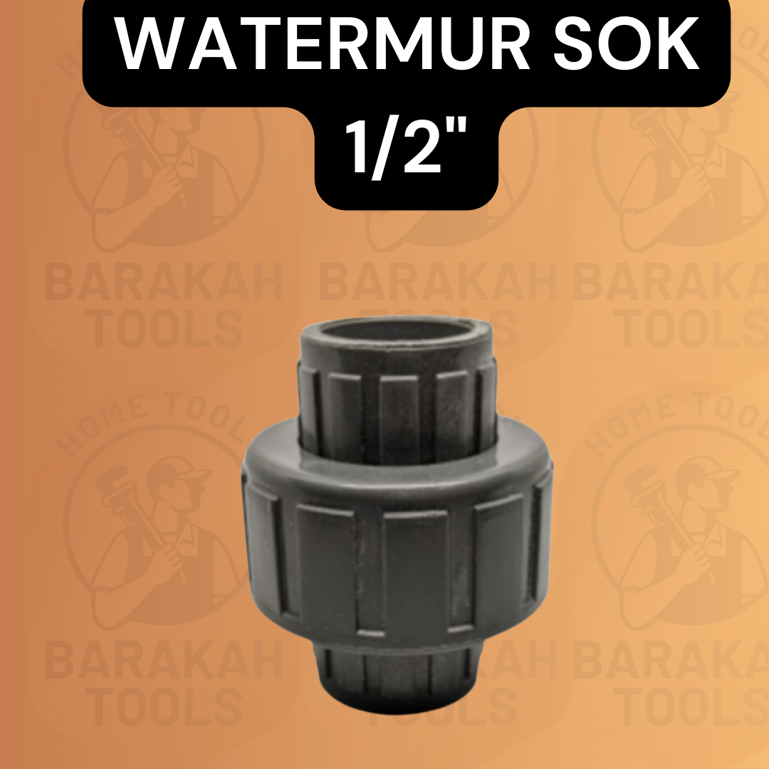 Watermur Sok Polos Inch Grest Sambungan Water Mur Gres