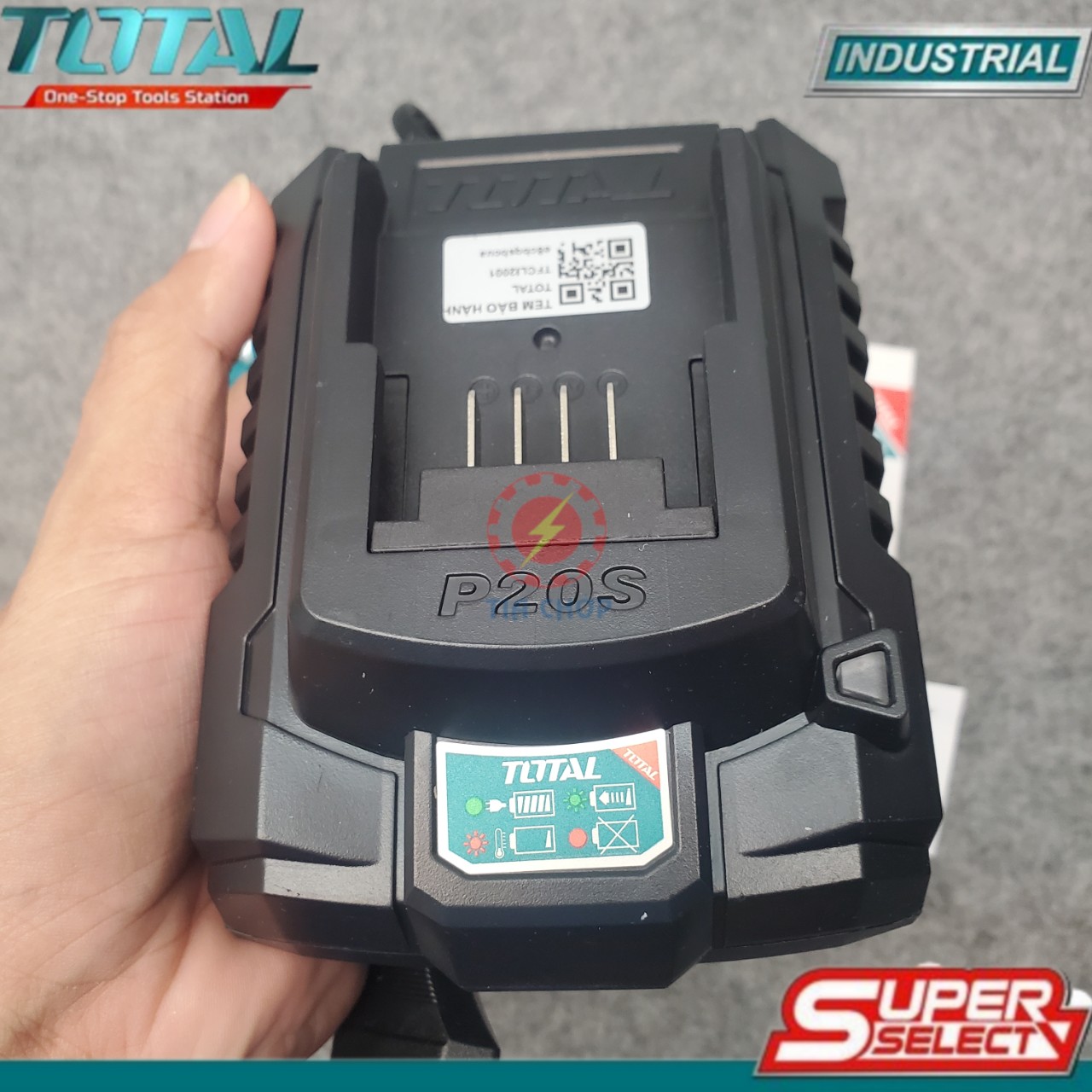 MÁY KHOAN VẶN VÍT DÙNG PIN TOTAL 20V TDLI20011