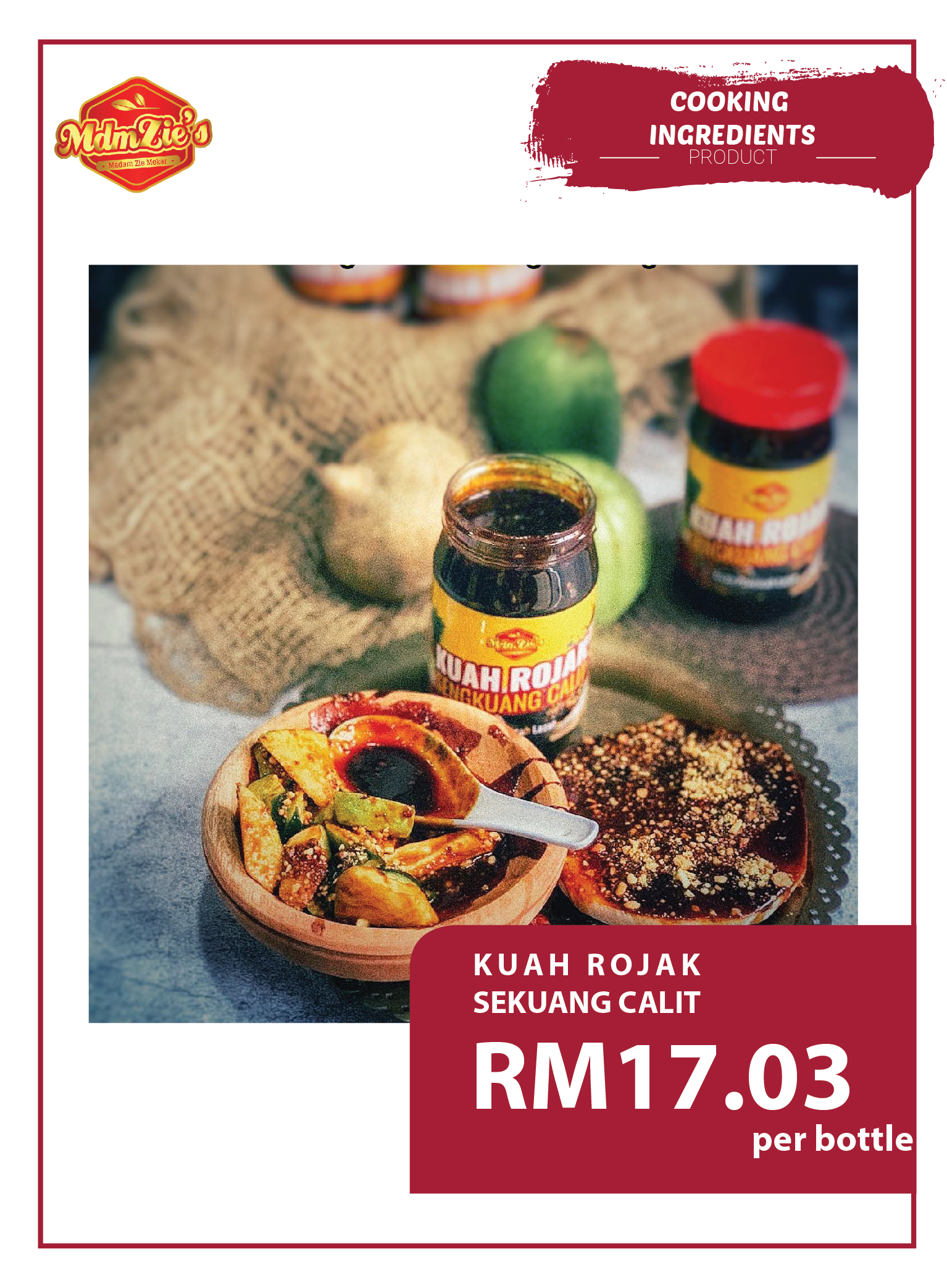 Kuah Rojak + Sengkuang Calit | Lazada