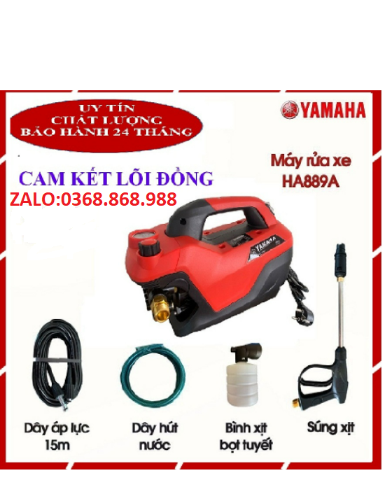 MÁY RỬA XE YAMAHA - có chỉnh áp