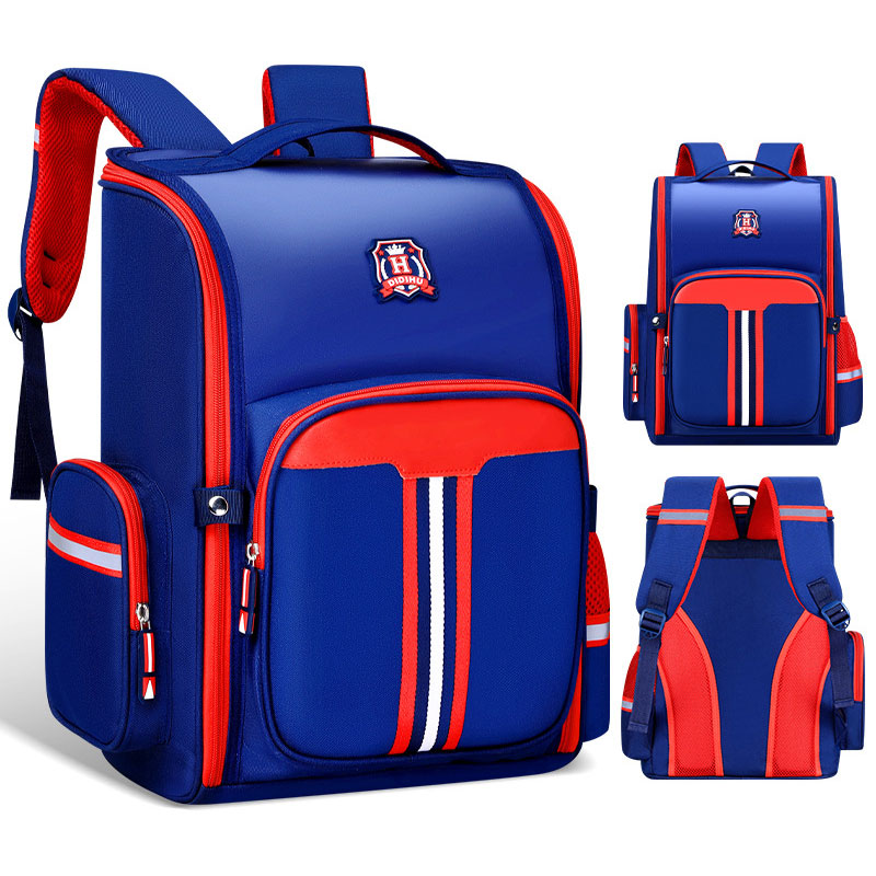 HOBIBEAR all-in-one children's schoolbag elementary school schoolbag space bag British style backpack