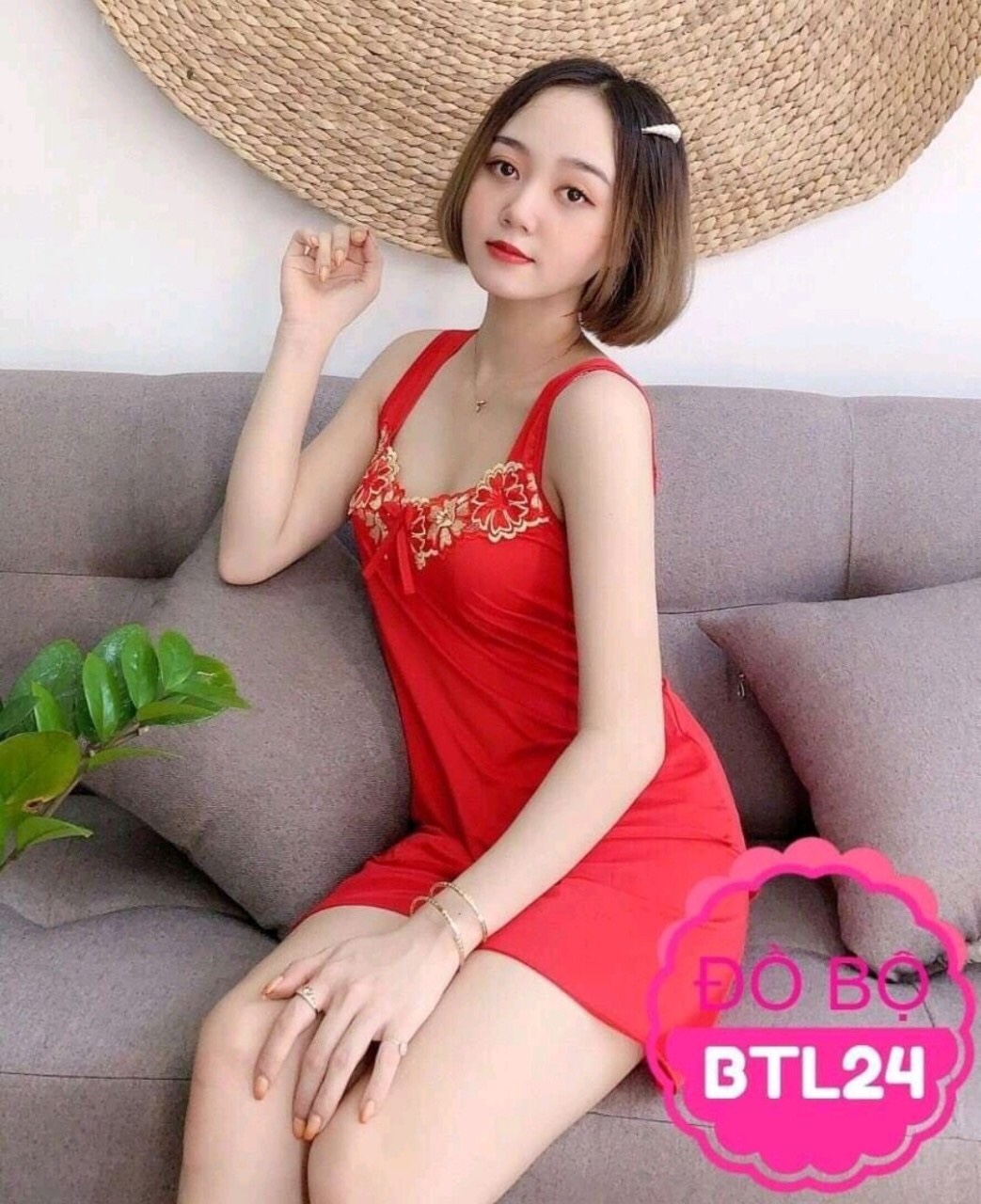 [2 SIZE 45-68KG TÙY CHIỀU CAO] ĐỒ BỘ THUN LẠNH DÂY BẢN PHỐI REN SEXY THỜI TRANG