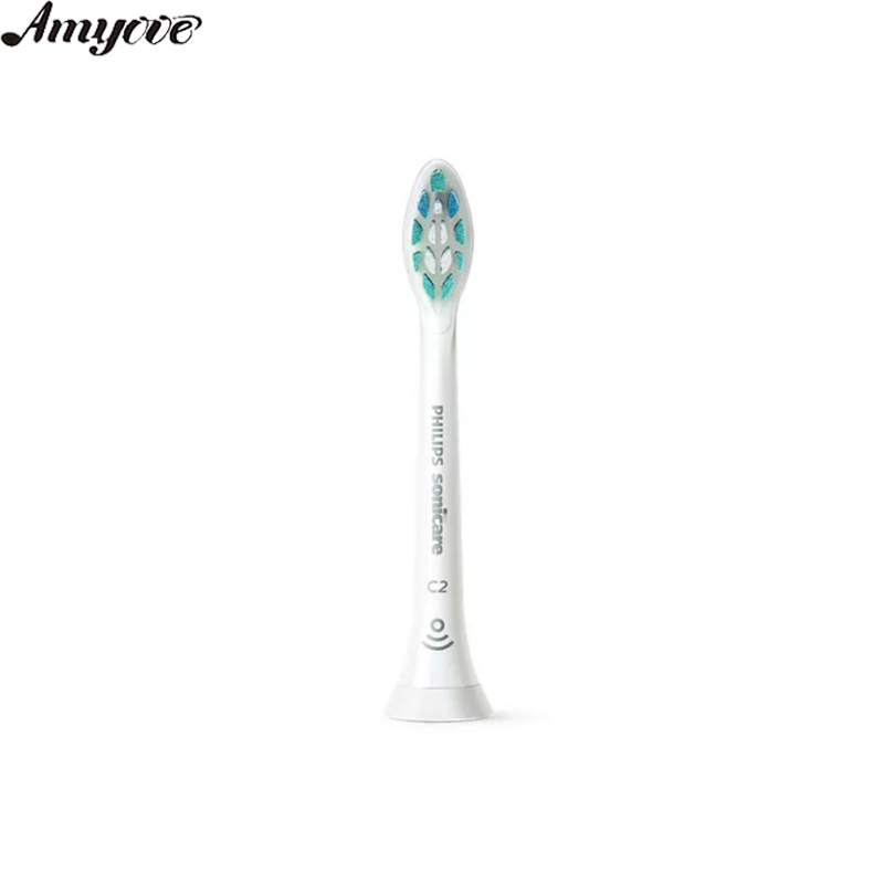 4pcs Philips Sonicare C2 Optimized Plaque Control Hx9023/65 Replacement Brush Head C2