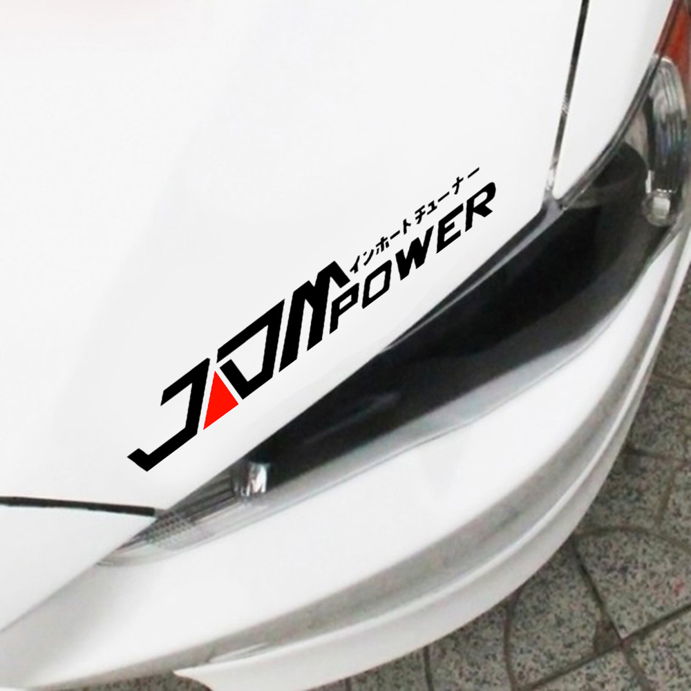 Sticker Car Power 【Exclusive Offer】JDM Power Car Sticker Reflective Waterproof Decal ...