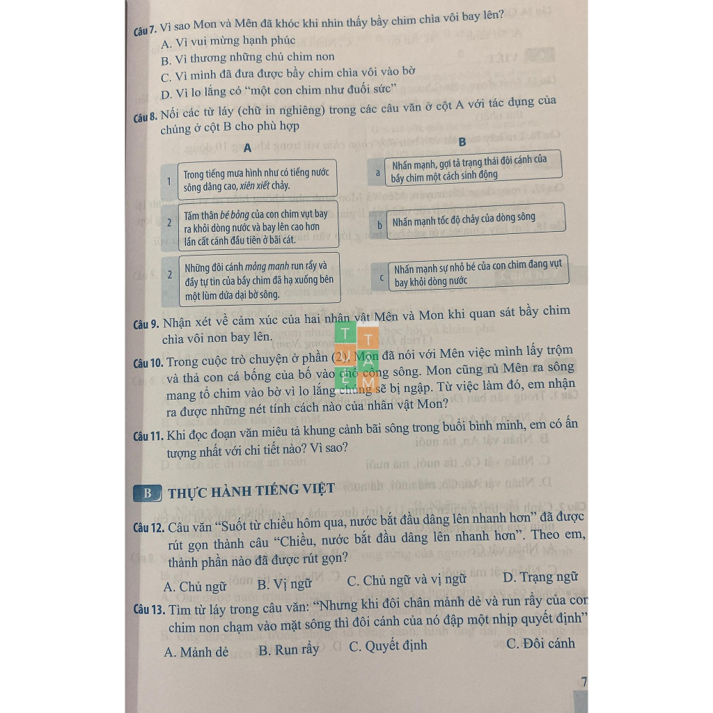 Sách - Bộ đề kiểm tra Ngữ Văn 7 (GD)
