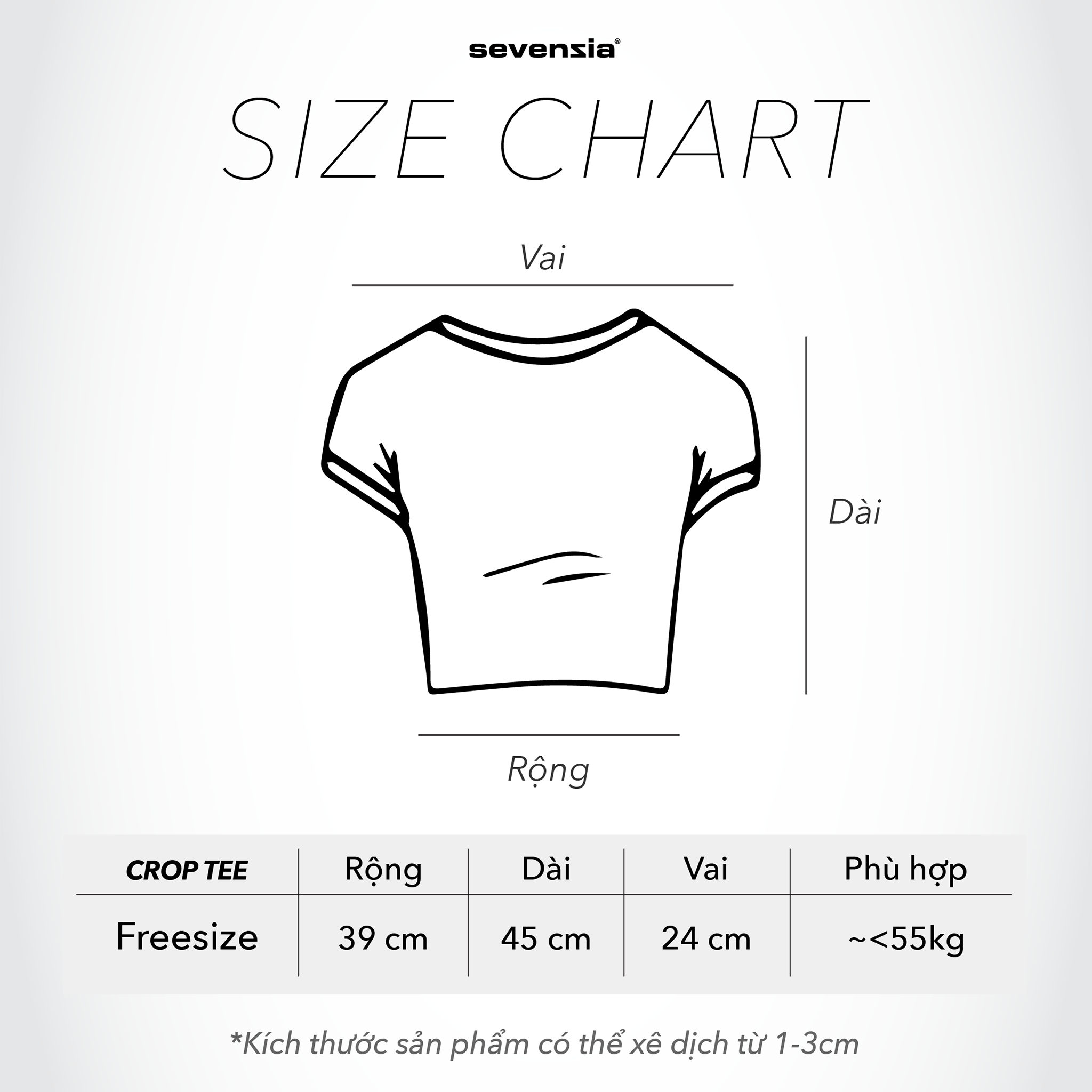Áo croptop ôm SLC borip basic