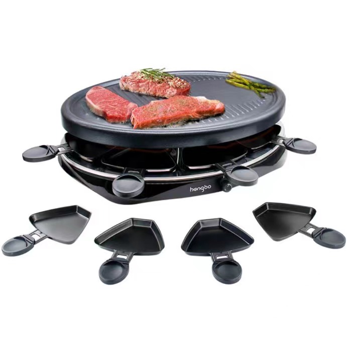 double layers smokeless electric pan grill bbq grill raclette grill electric griddle lazada singapore