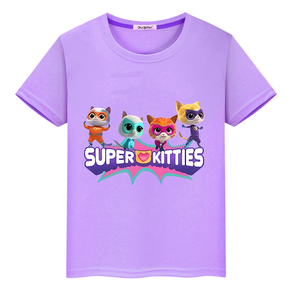 Super%20Kitties%20100%25%20Cotton%20T-shirt%20Print%20Short%20Tops%20Cartoon%20pride%20tshirt%20y2k%20one%20piece%20boys%20Summer%20Anime%20Tees%20kids%20clothes%20girls%20-%20Image%205