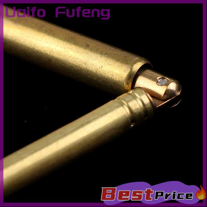 Uaifo 2 cái cảm xạ que đồng công cụ máy dò nước Dụng cụ đo dễ dàng mang theo