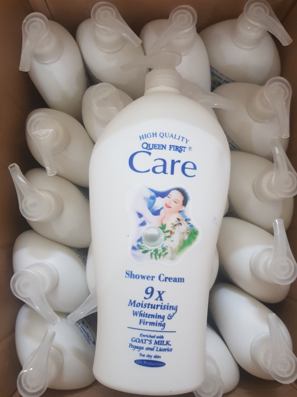 Sữa Tắm Dê 9X White Soft Care 1200ml