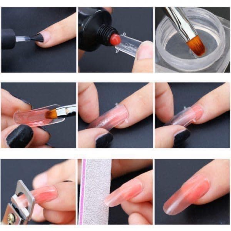 Gel gôm đắp nối móng úp B281 tuýp 30ml