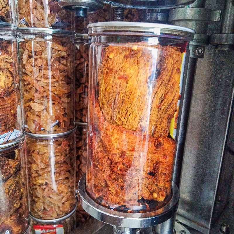 Khô Bò Miếng Mềm Lon Pet 250gr