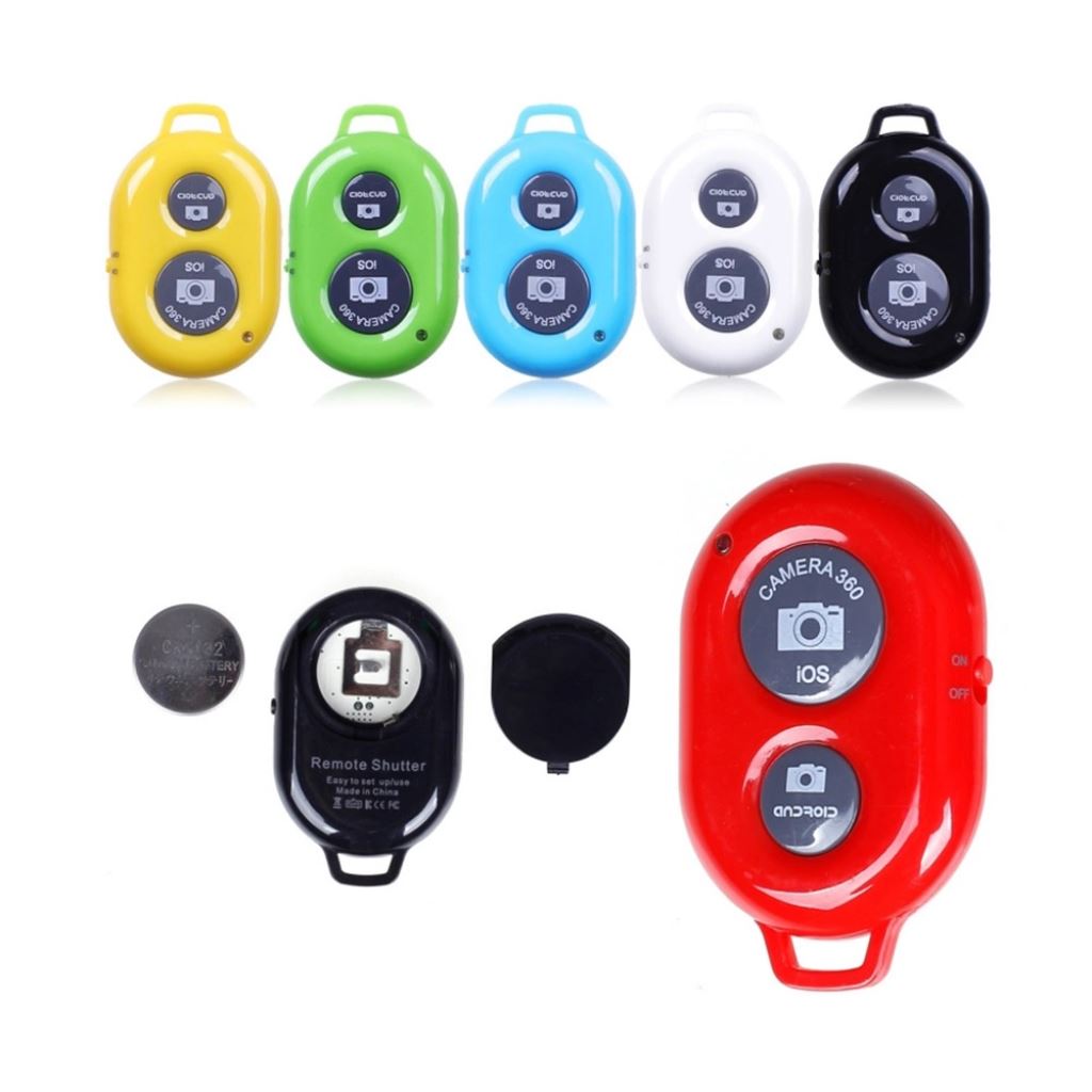 Xả hàng - Remote Chụp Ảnh Cho Điện Thoại Bluetooth Shutter -Dc1252