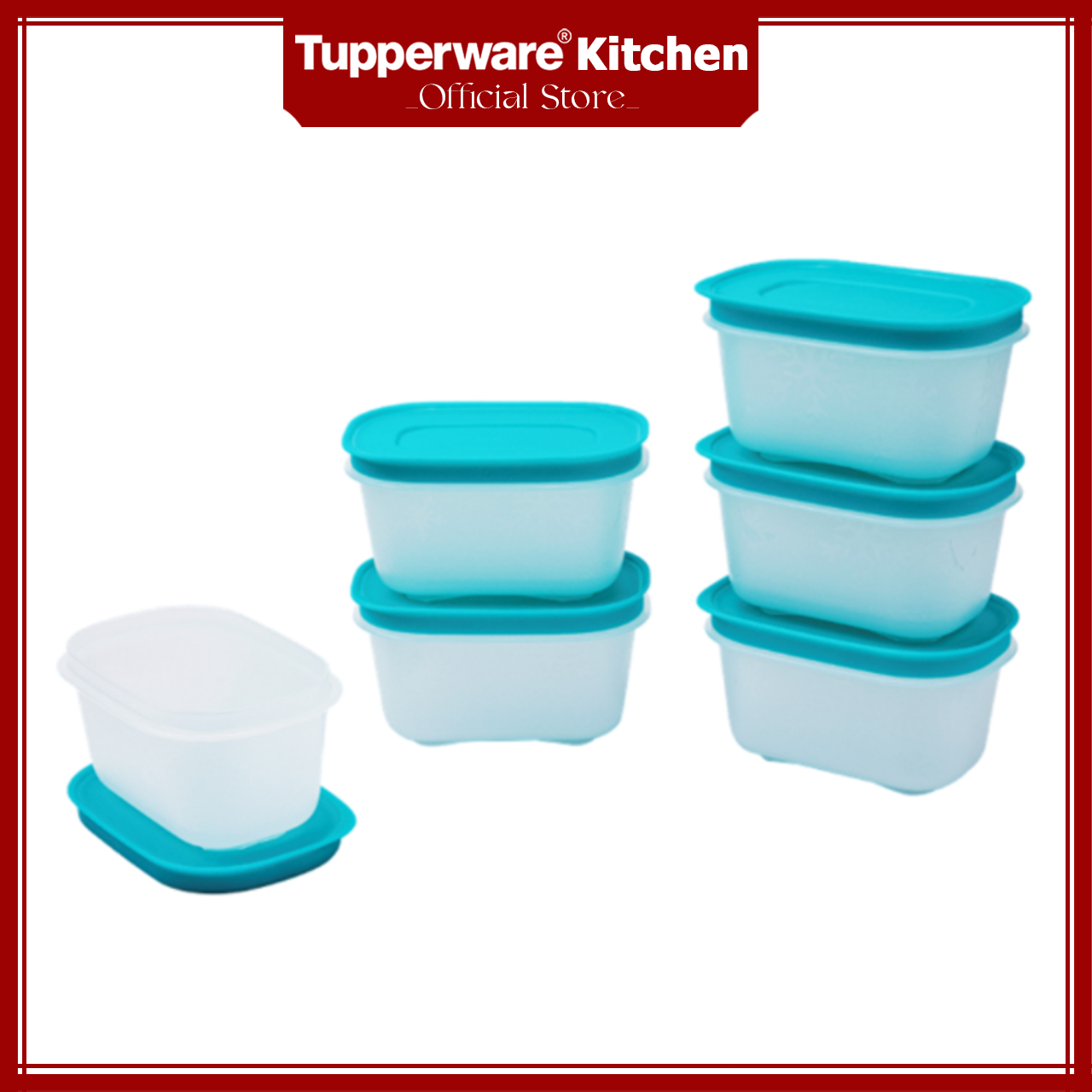 Bộ hộp trữ đông mini 170ml (6 hộp) - Tupperware