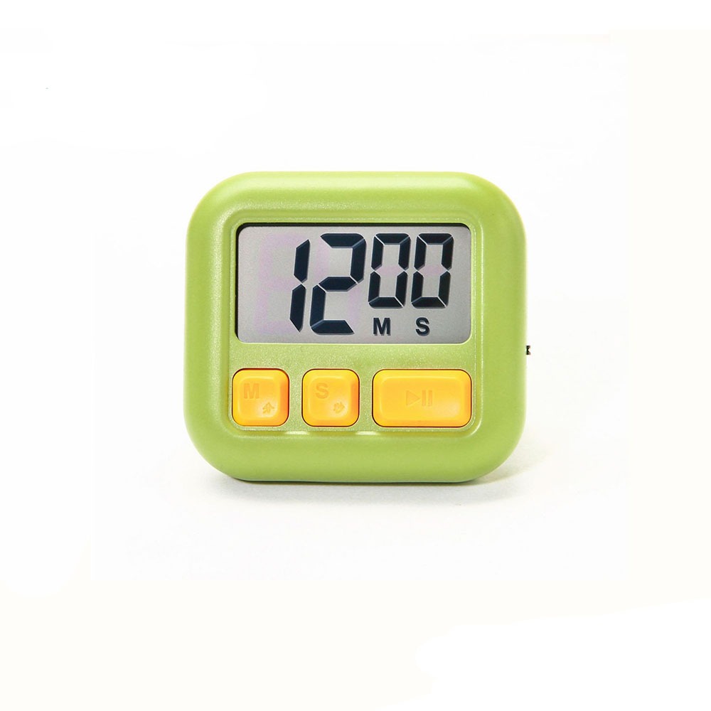 Mini LCD Digital Kitchen Timer with Stand Self-discipline Countup Timer ...