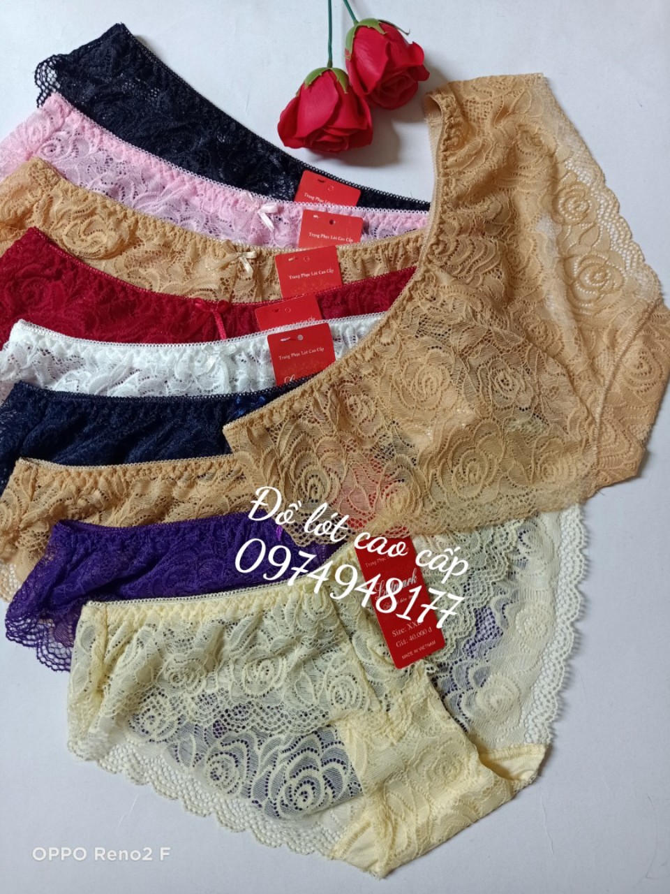 larmark] combo 5 quần ren cao cấp