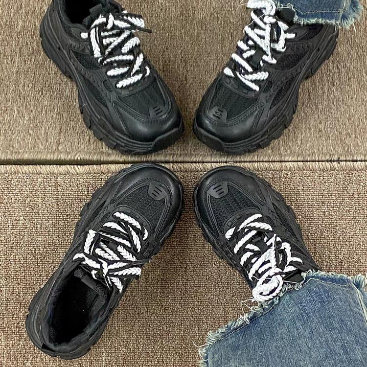 Giày Sneaker Nữ Thể Thao Lá Lúa Thời Trang Mới Cá Tính HinsiEn