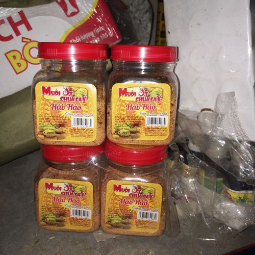 muối chấm, bột canh mỳ tôm hảo hảo
