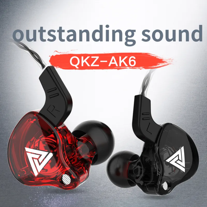 ภาพสินค้าOriginal หูฟัง QKZ รุ่น AK6 Earphone Sport Earbuds Stereo With HD Mic ระดับเสียง HI-FI ไมค์เพิ่ม/ลดเสียง สายยาว 1.2 เมตรประกัน 1 ปี จากร้าน EAKER Technology บน Lazada ภาพที่ 5