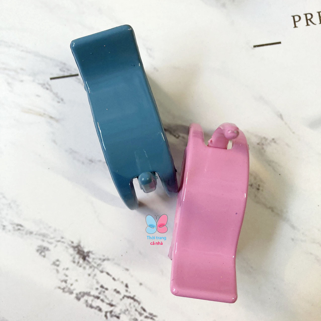 Type 1 Hair Clip with 3 Teeth and 5 Teeth in Glossy Color Dbt29