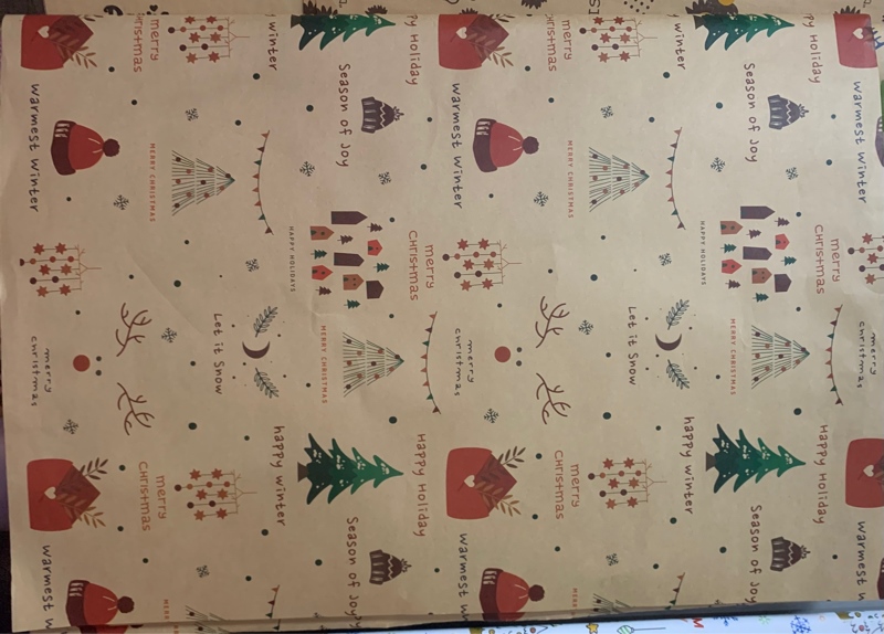 Giấy gói quà Kraft Noel - VN45