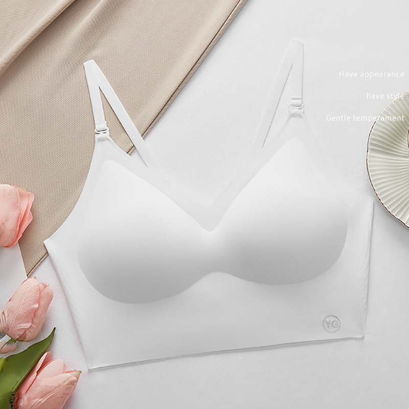 Women Invisible Bra Deep U Plunge Bras Backless Top For Dresses Sexy Lingerie With Transparent Strap Push Up Strapless Underwear LUKE. 